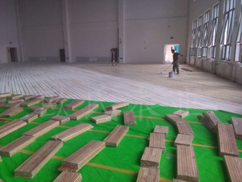 新建场馆运动木地板进场条件