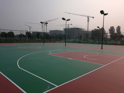 新疆阿克苏篮球体育木地板怎么安装