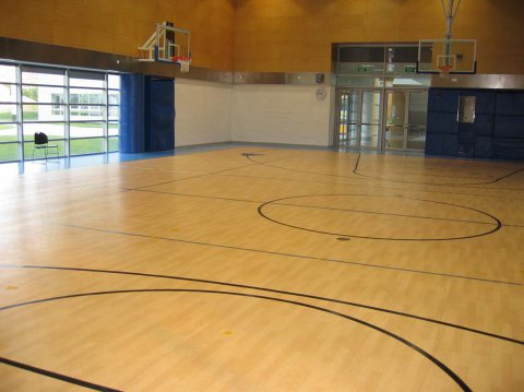 湖南安化篮球木地板安装造价