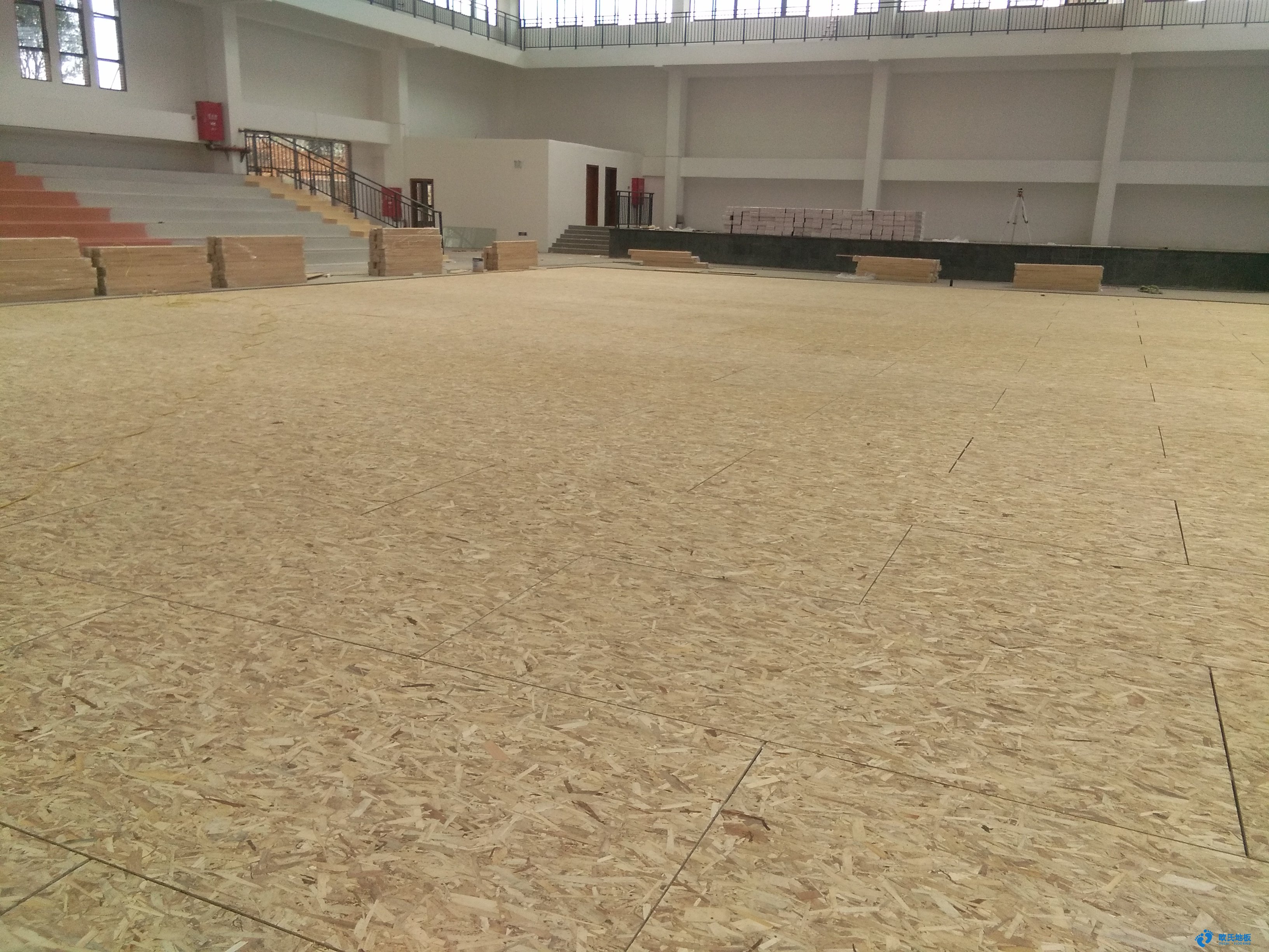 桂林篮球木地板安装工艺
