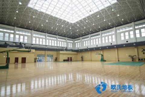 扬州体育场馆运动木地板铺装