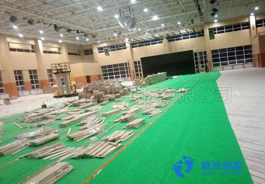 哈尔滨尚志篮球木地板生产厂家