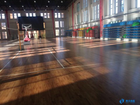 甘南体育馆运动木地板安装含材料施工