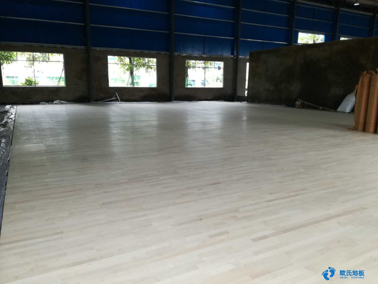 长海体育馆运动木地板通用材质