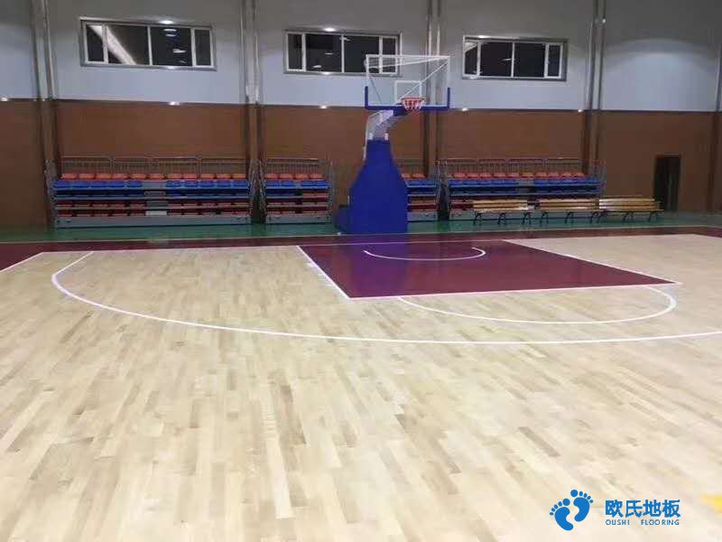 篮球馆木地板的球体反弹性能