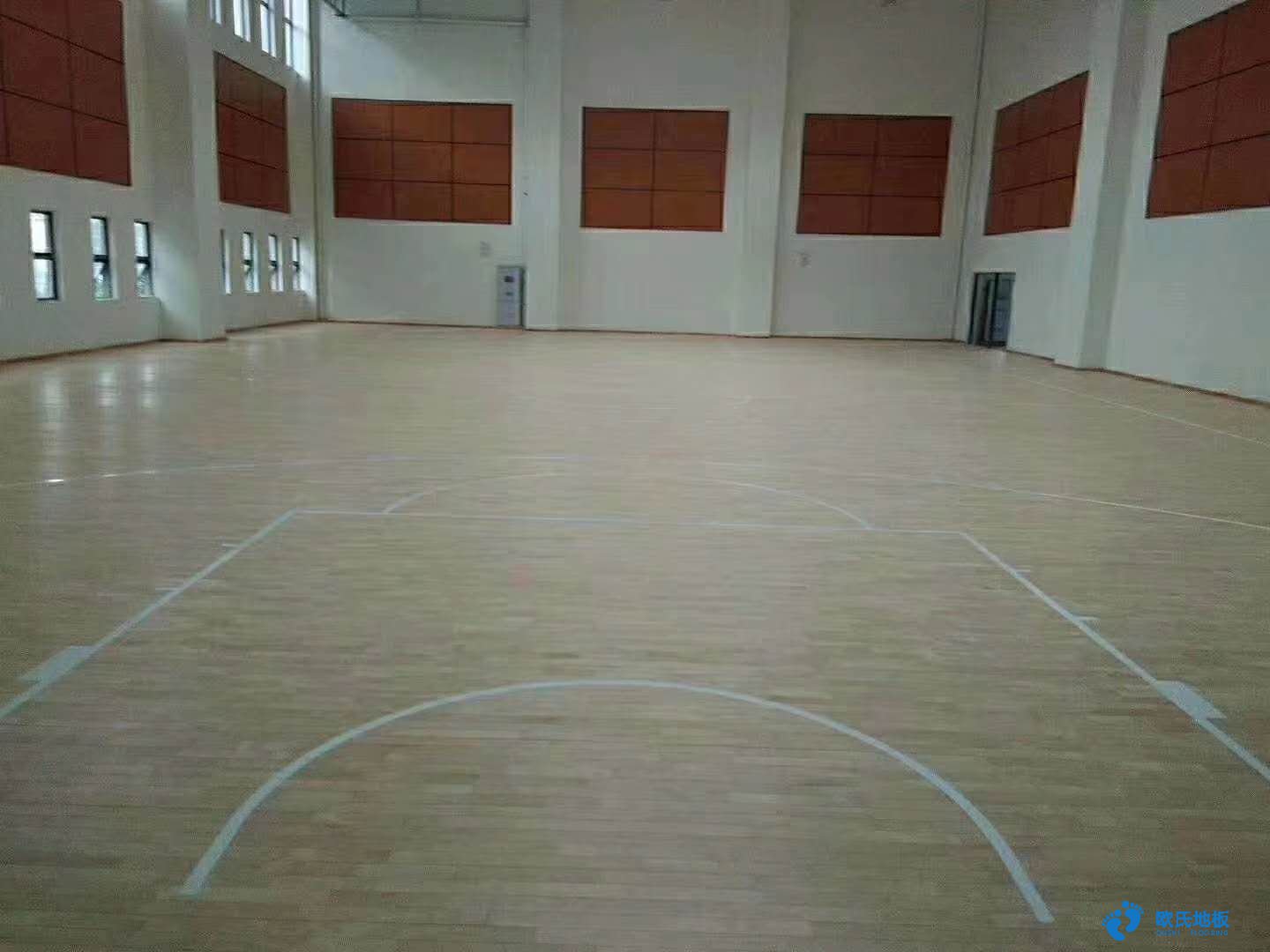 浙江体育馆运动木地板设计施工方案