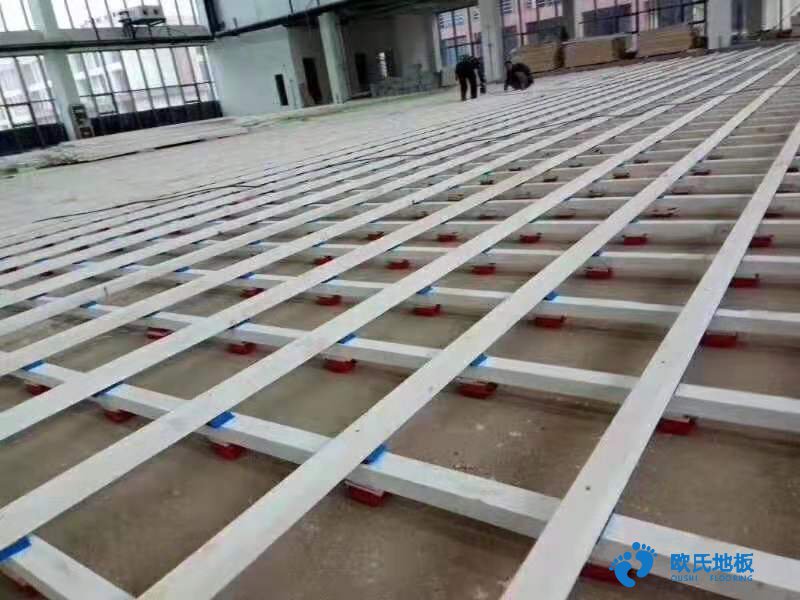 运动木地板安装施工细节