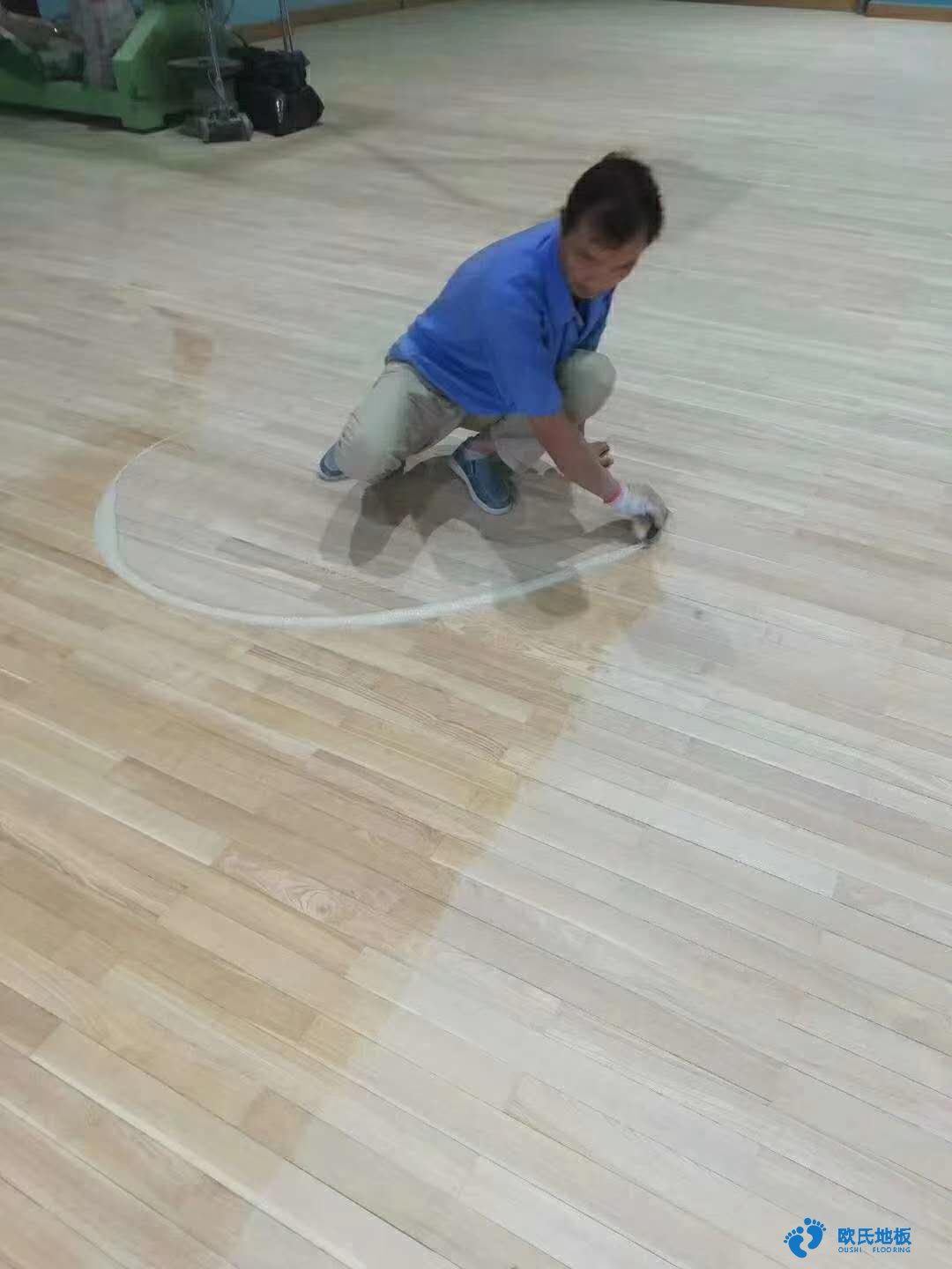 运动木地板变形处理方法-杨柏林