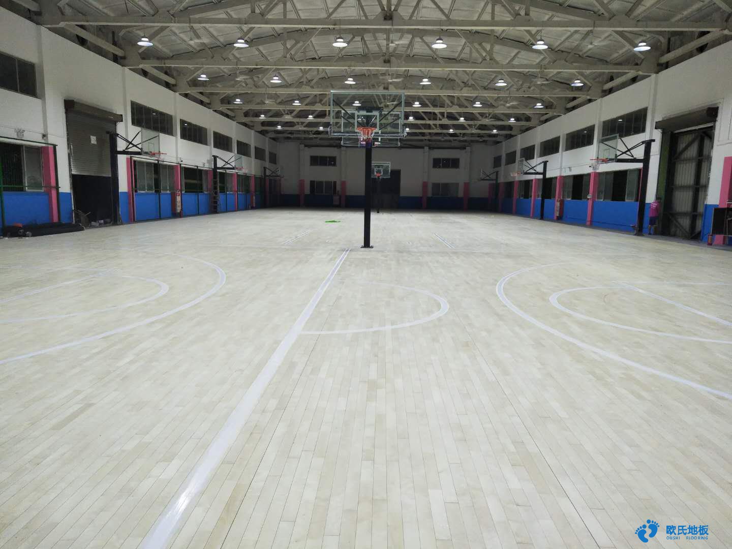 绍兴篮球木地板品牌 欧氏运动木地板