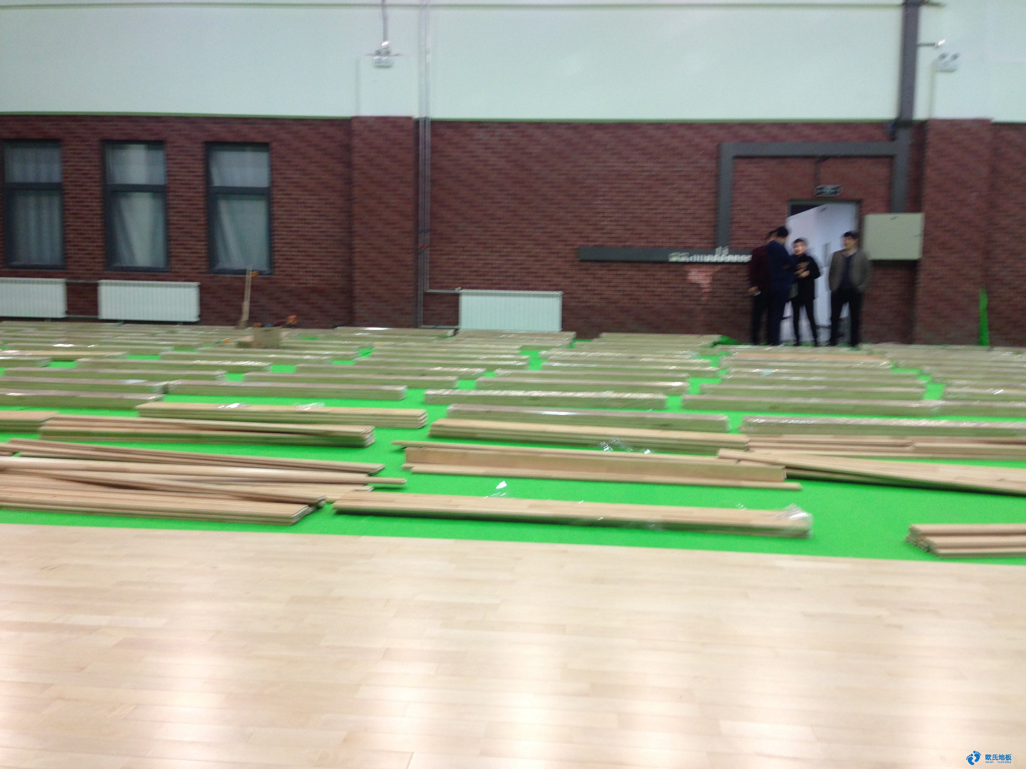 海宁环保篮球木地板 实力运动木地板厂家