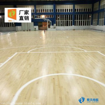 篮球场木地板翻新 篮球木地板刷漆工序