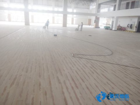 鞍山运动木地板验收
