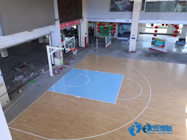 供应运动篮球木地板安装公司