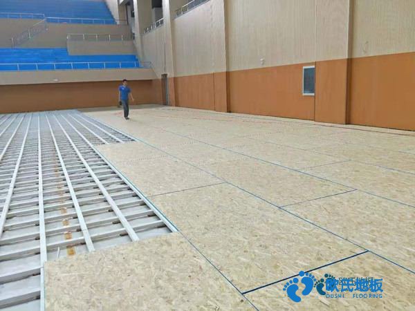 22mm厚运动馆地板安装公司