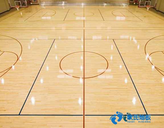 学校体育运动木地板施工步骤