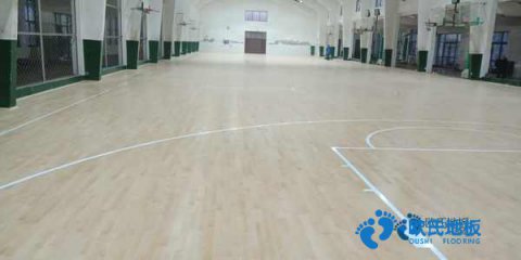 学校篮球场馆木地板耐磨层