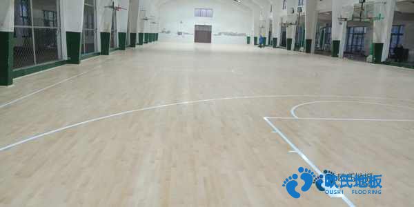 学校篮球场馆木地板耐磨层