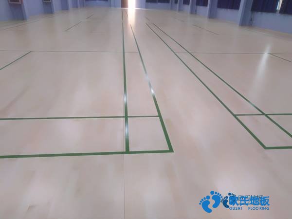 学校篮球馆地板冲击测试