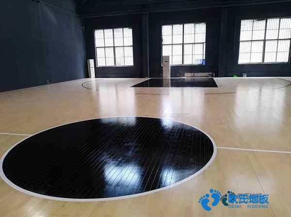 双层龙骨运动场馆地板环保吗