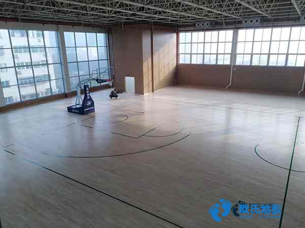 知名运动体育木地板施工队