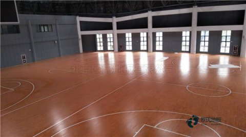 较好的篮球运动木地板维修