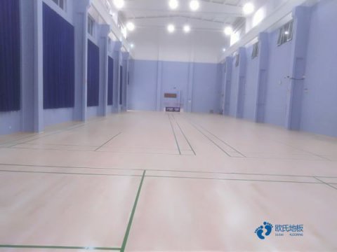 25厚体育运动木地板保养方法