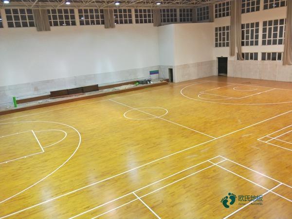 篮球场木地板多少钱一平方米3