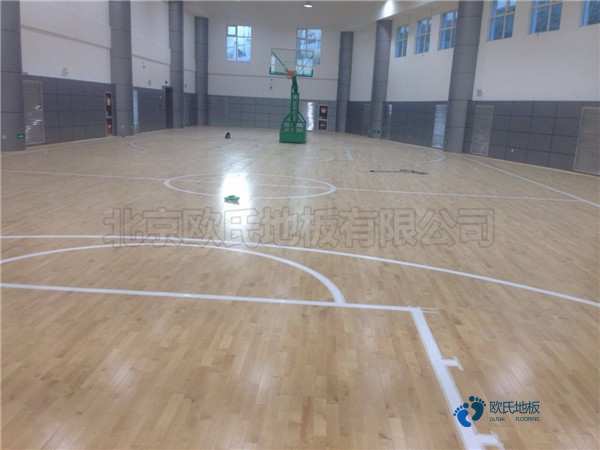 实木体育馆地板结构系统1