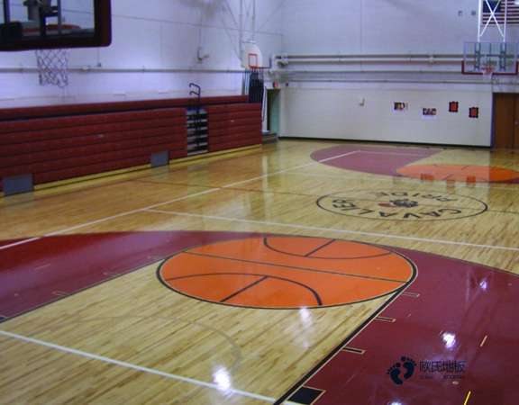 学校篮球场地地板有哪几种1
