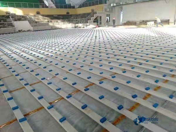 学校篮球地板木纹2