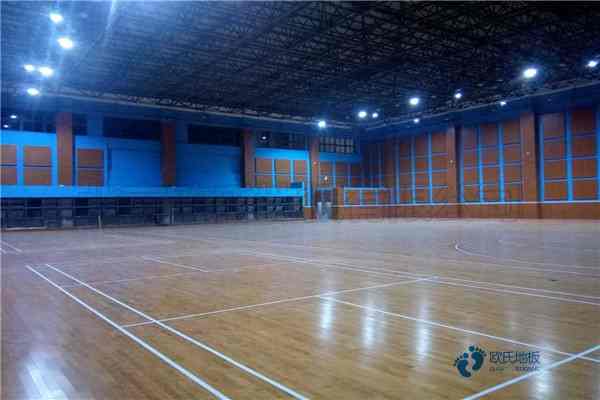 国产体育运动木地板施工流程1