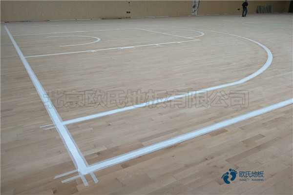 中学运动场馆木地板施工工艺3