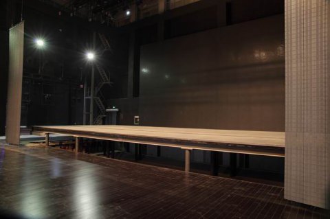 学校俄勒冈松舞台运动型木地板施工单位